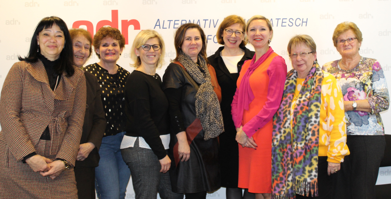 Sylvie Mischel als Presidentin vun den ADR Fraen erëmgewielt